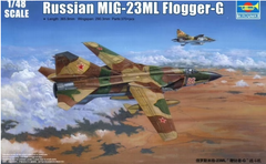 Сборная модель 1/48 самолета MiG-23ML Flogger-G Trumpeter 02855