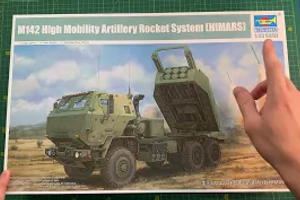 A review of the M142 HIMARS 1:35 model by Trumpeter