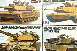 Which Abrams from Tamiya to choose? Overview and comparison of 4 sets of Abrams 1:35 Ukraine/Iraq...