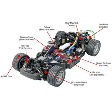 Модель с дистанционным управлением M-06 Renault Alpine A110 MC Tamiya 58591 1/10