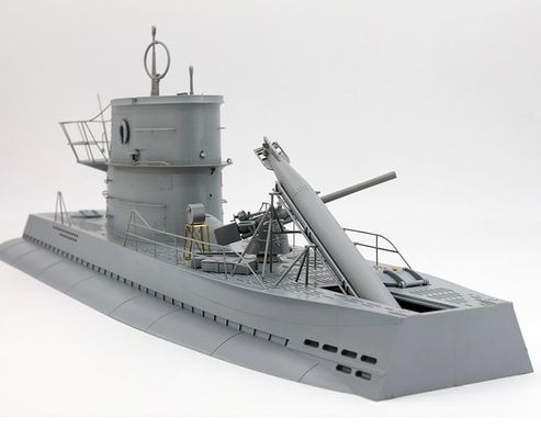 Assembled model 1/35 submarine DKM TYPE, VII-C U-BOAT Border Model BS-001