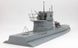 Assembled model 1/35 submarine DKM TYPE, VII-C U-BOAT Border Model BS-001