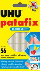 Двосторонні прозорі клейові подушечки Patafix Transparent UHU 34621