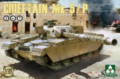 Збірна модель 1/35 танк Chieftain Mk 5/P 2 in 1 Takom 2027