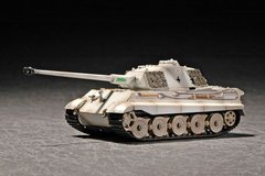 Збірна модель 1/72 німецький танк King Tiger Porsche баштового типу Trumpeter 07292