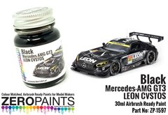 Краска Zero Paints 1597 Black - Mercedes AMG GT3 Leon CVSTO 30ml