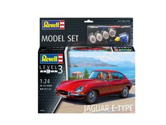 Збірна модель 1/24 автомобілю Jaguar E-Type Coupé Series 1 Revell 67668