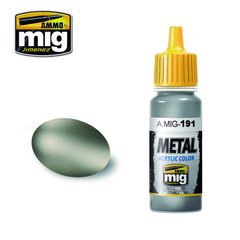 Акриловая краска металик сталь Steel Ammo Mig 0191