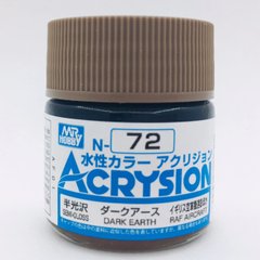 Акриловая краска Acrysion (N) Dark Earth Mr.Hobby N072