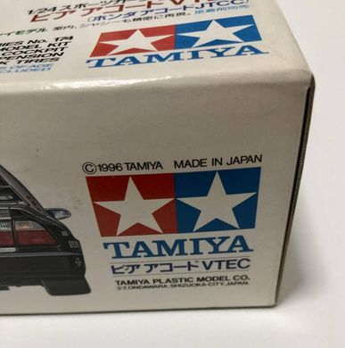 Збірна модель 1/24 1996 року автомобіль PIAA Honda Accord VTEC JTCC Tamiya 24174