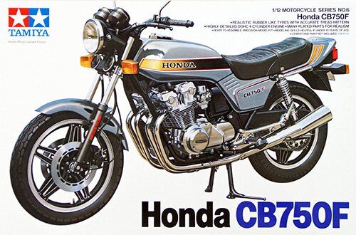 Сборная модель 1/12 мотоцикл Honda CB750F Tamiya 14006