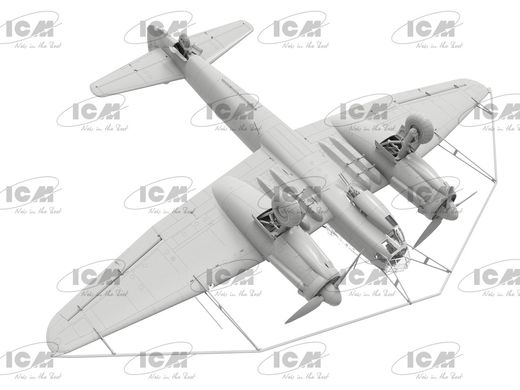 Збірна модель 1/48 літак Ju-88A-8 Параван, Німецький літак 2 СВ ICM 48230
