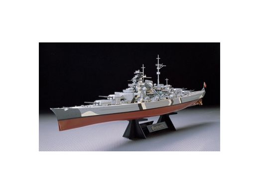 Assembled model 1/350 German battleship Bismarck Bismarck Tamiya 78013
