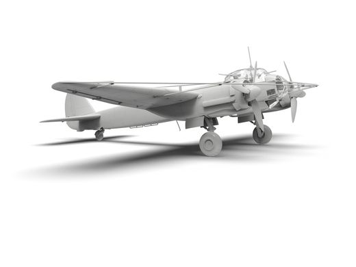 Збірна модель 1/48 літак Ju-88A-8 Параван, Німецький літак 2 СВ ICM 48230