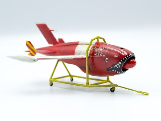 Сборная модель 1/48 беспилотник Q-2A (AQM-34B) Firebee с тележкой (1 самолет и тележка) ICM 48400