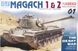 Assembled model 1/35 tank Magach 1 & 2 Dragon 3565