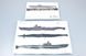 Assembled model 1/144 submarine USS GATO SS-212 1941 Trumpeter 05905