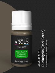 Acrylic paint Arcus RLM 81b Dunkelgrün (Dark Green) A261