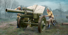 Assembled model gun 1/35 Soviet 122mm Howitzer 1938 M-30 Late Version Trumpeter 02344
