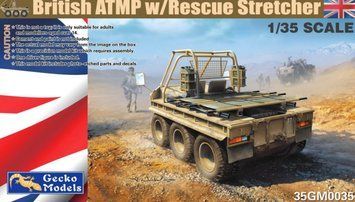 Збірна модель 1:35 транспортер British ATMP w Rescue Stretcher Gecko Models 35GM0035