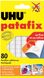 Многоразовый клей для быстрого и чистого прикрепления небольших объектов Patafix белый UHU 38067