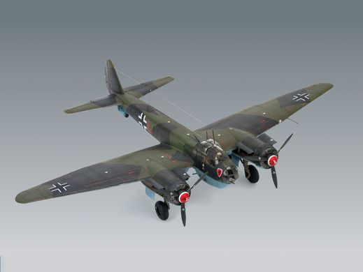 Сборная модель 1/48 самолет Ju 88A-5, Немецкий бомбардировщик 2 Мировой войны ICM 48232