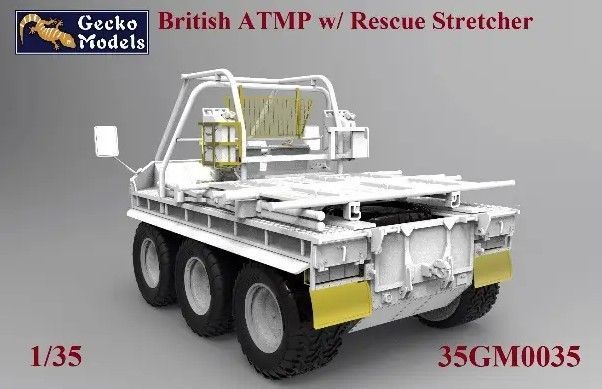 Збірна модель 1:35 транспортер British ATMP w Rescue Stretcher Gecko Models 35GM0035