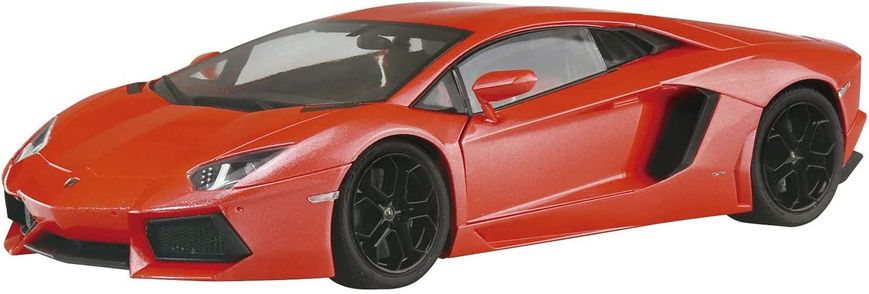 Збірна модель 1/24 автомобіль '11 Lamborghini Aventador Orange Pearl Pre-painted Aoshima 06201