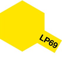 Нитро краска LP-69 Clear Yellow (Ярко Желтый) Tamiya 82169