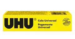 Клей на основі синтетичної смоли для швидкого та чистого склеювання Universal Glue UHU 63656