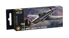 Набор эмалевых красок RAF WW2 Night Fighters Arcus 3005