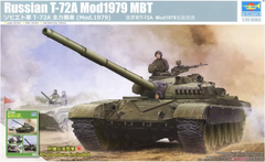 Сборная модель 1/35 москальский танк T-72A Mod1979 MBT Trumpeter 09546