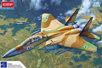 Assembly model 1:48 F-15I Ra'am Academy 12217
