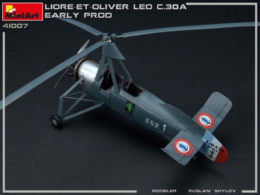 Сборная модель 1/35 - французский самолет Loire et Olivier Leo C.30A Early Prod. MiniArt 41007
