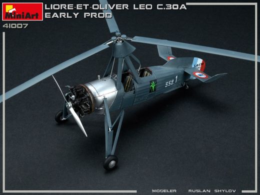Сборная модель 1/35 - французский самолет Loire et Olivier Leo C.30A Early Prod. MiniArt 41007