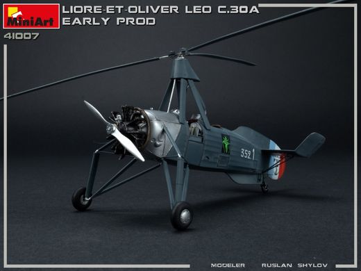Збірна модель 1/35 французький літак Loire et Olivier Leo C.30A Early Prod. MiniArt 41007