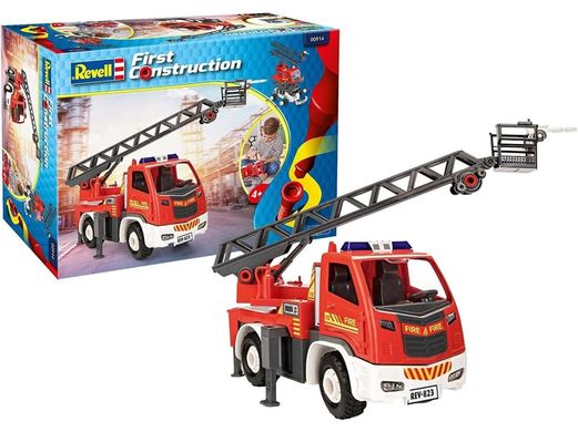 Revell 00914 Turntable Ladder Fire Truck Quick Build Model