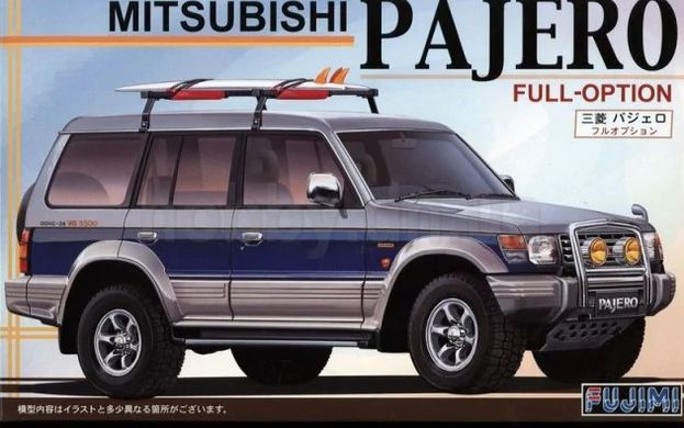 Сборная модель 1/24 автомобиль Mitsubishi Pajero Full-Option Fujimi 03797