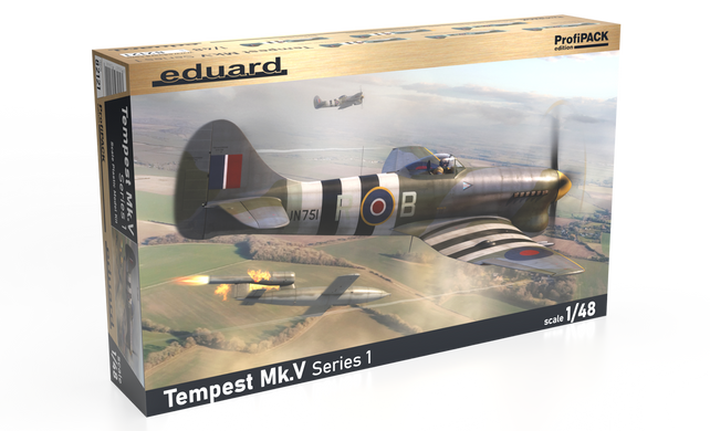 Збірна модель 1/48 літака Tempest Mk.V series 1 Eduard 82121