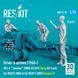 Фигуры 1:72 водитель и летчики MJ-4 "Jammer" MHU-83 B/E для RSK72-0006 и RSK72-0007 Reskit RSF72-0075