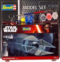 Сборная модель 1/90 Star Wars TIE Interceptor Model-Set Revell 63603
