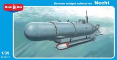 Prefab model 1/35 German submarine NECHT Mikromir 35-017