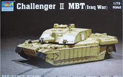 Збірна модель 1/72 основний бойовий танк Challenger II MBT війна в Іраку Trumpeter 07215
