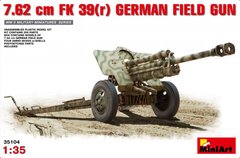 Сборная модель 1/35 Немецкая полевая пушка 7,62 см. FK 39(r) MiniArt 35104