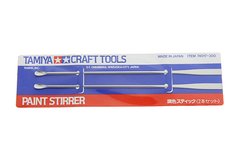 Spoons + spatula (2 pieces) for mixing paints Tamiya 74017
