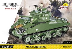 Навчальний конструктор танк M4A3 SHERMAN COBI 2570
