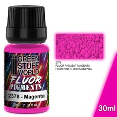 Флуоресцентні пігменти з інтенсивними кольорами FLUOR MAGENTA Green Stuff World 2378