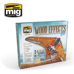 Wood Effects Set Ammo Mig 7801