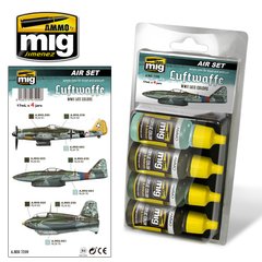 LUFTWAFFE WWII LATE COLORS Ammo Mig 7209 acrylic paint set