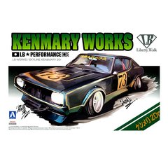 Сборная модель 1/24 автомобиля Kenmary Works LB Performance Skyline Ken&Mary 2Dr Aoshima 00981